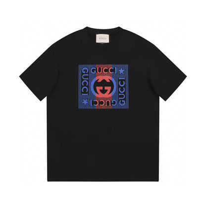 T-shirt imprimé carré