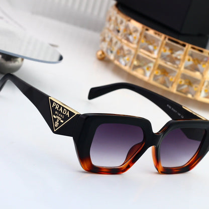 Polarized Sunglasses Personality Irregular Square Frame Sunglasses 7103
