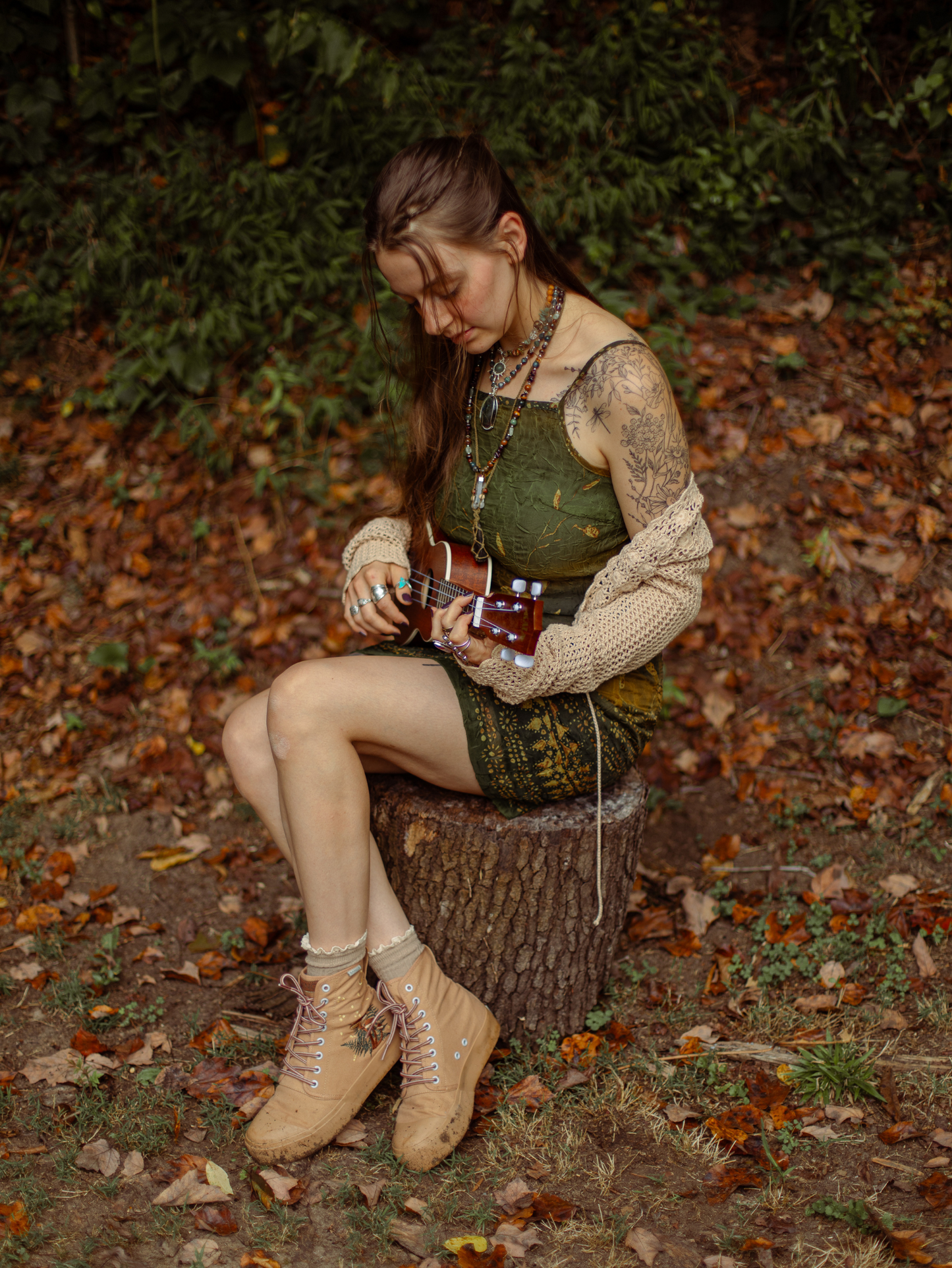 Baskets montantes à plateforme Woodland Wanderer