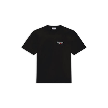 T-shirt classique en coton imprimé à col rond
