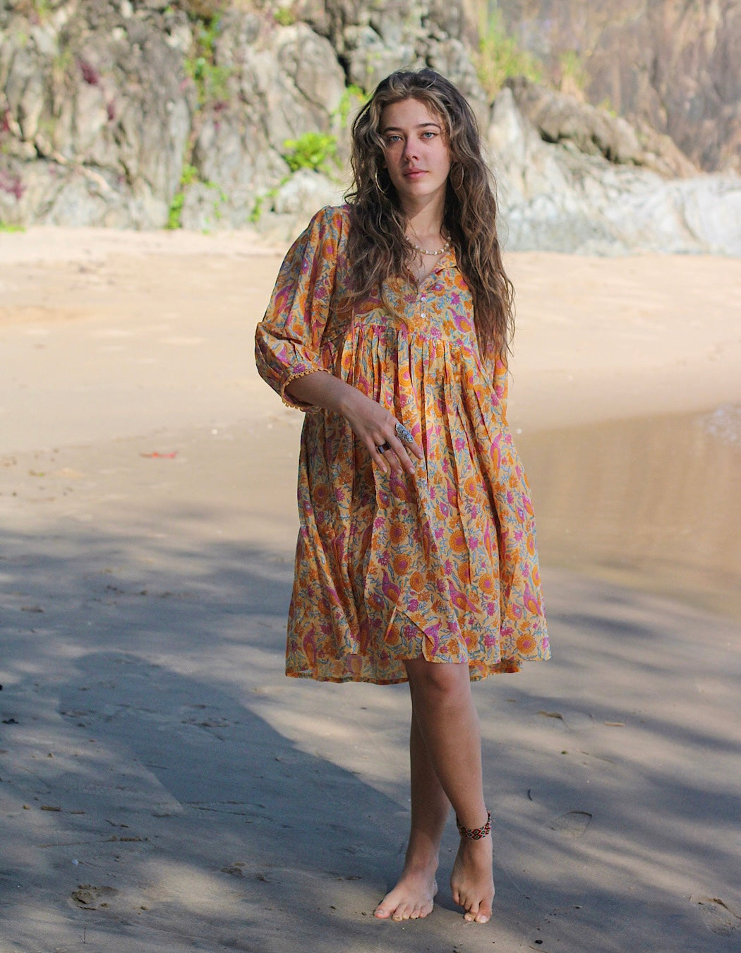 Robe Courte Hawa Golden Soma
