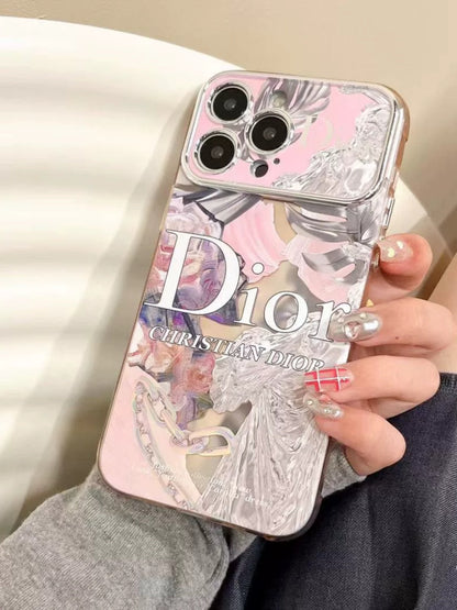 Funda de silicona con diseño de pintura al óleo mona