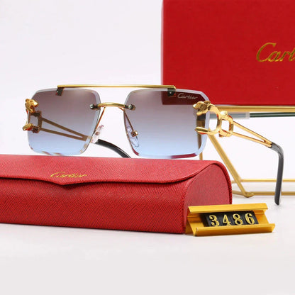 Lunettes de soleil mode 5 couleurs—3486