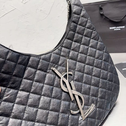 Elegant Rhombus Shoulder Tote Bag