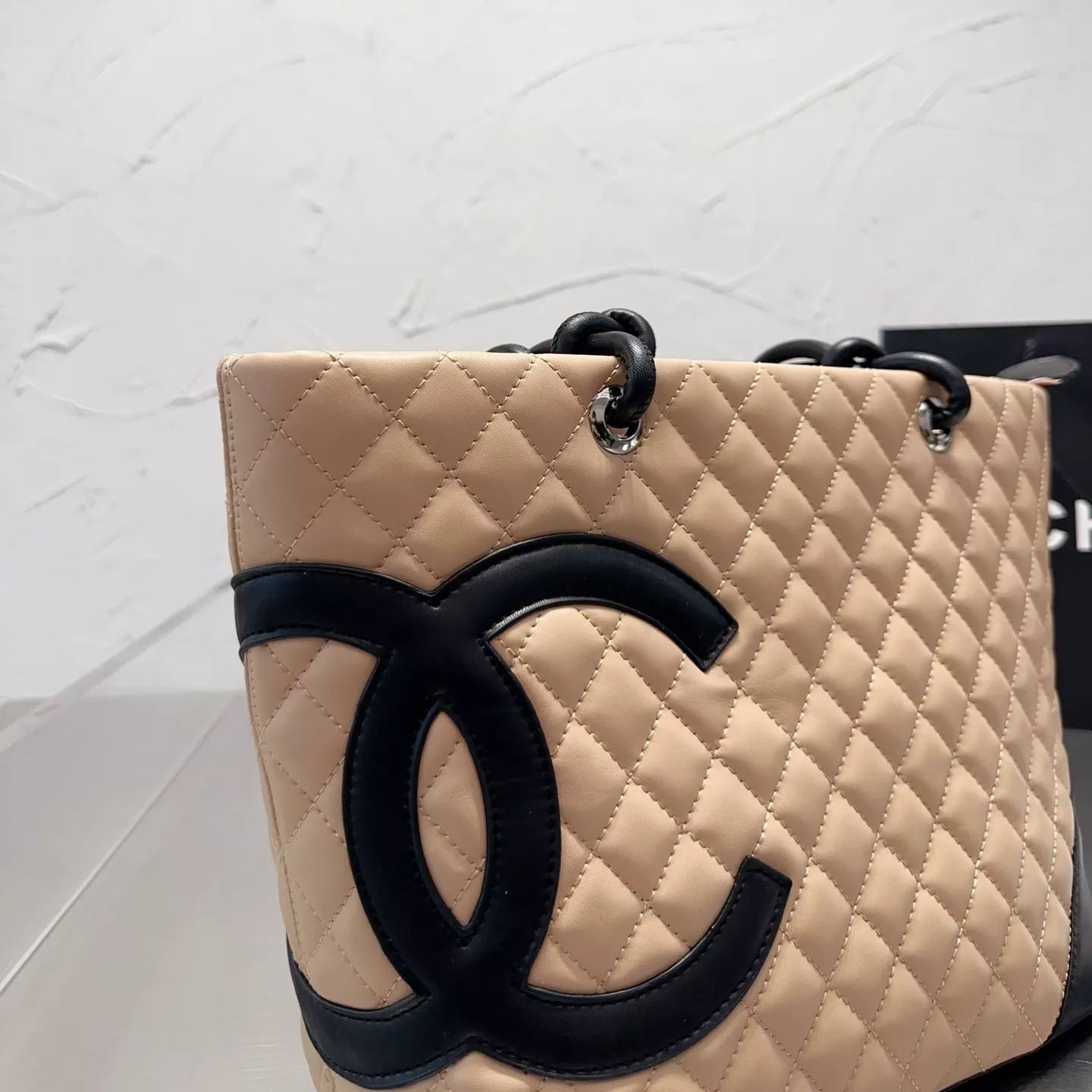 Bolso tote de cuero Cambon