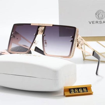Nouvelles lunettes de soleil rétro au design élégant et unique.