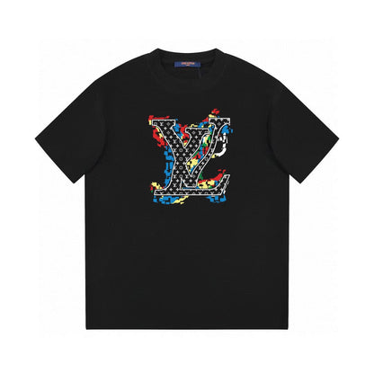 T-shirt imprimé logo 3D (préférable pour l'été)