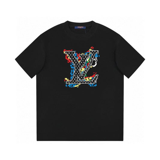 Camiseta estampada con logo 3D (preferible para el verano)