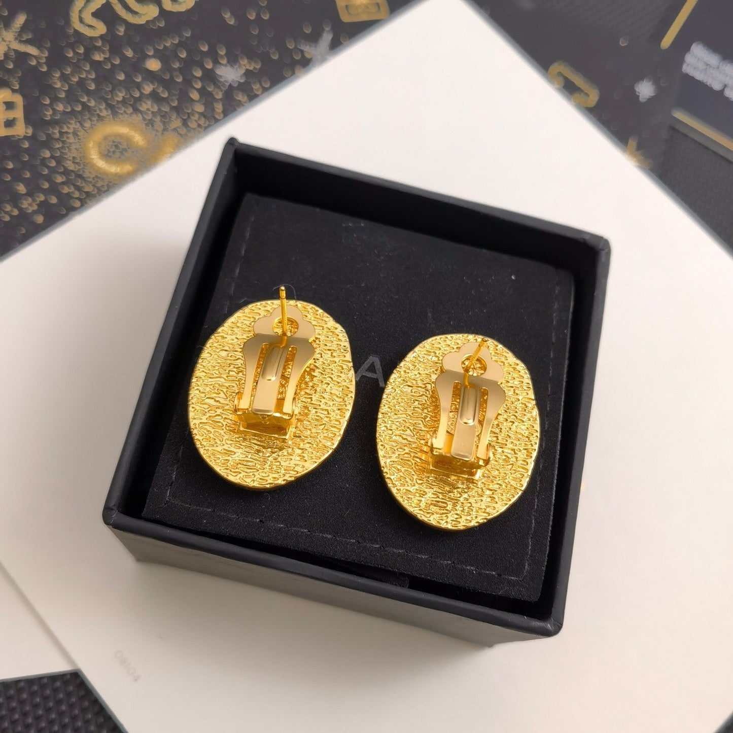 Pendientes de oro vintage