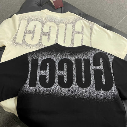 T-shirt 2025ss à imprimé lettrage