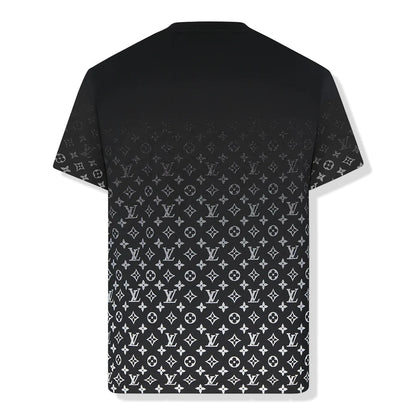 TEE-SHIRT MONOGRAMME DÉGRADÉ NOIR ET BLANC