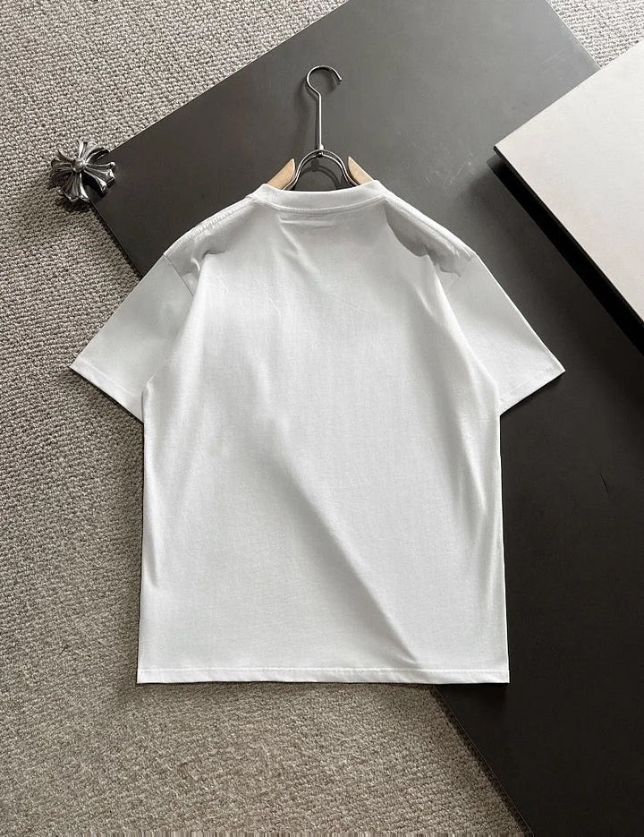 T-shirt décontracté avec imprimé poitrine