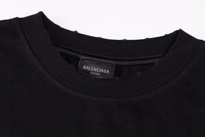 T-shirt à imprimé lettres classiques