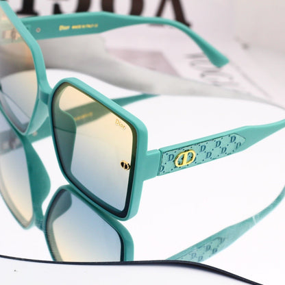 Simple and stylish metal sunglasses 68810