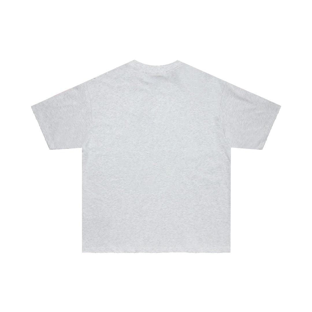 T-shirt uni à manches courtes Love