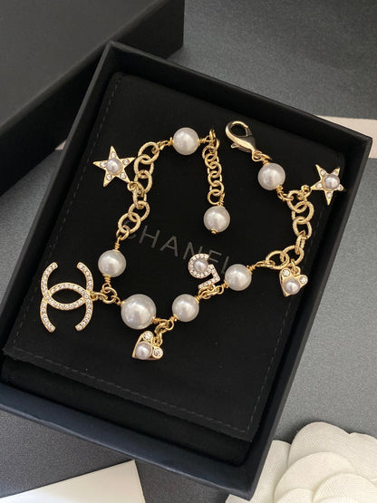 Bracelet pendentif Lucky 5 étoiles