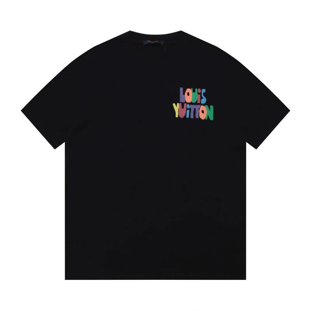 0528 T-shirt à logo imprimé recto-verso