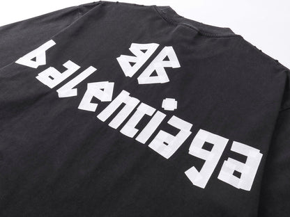 T-shirt classique à imprimé lettre