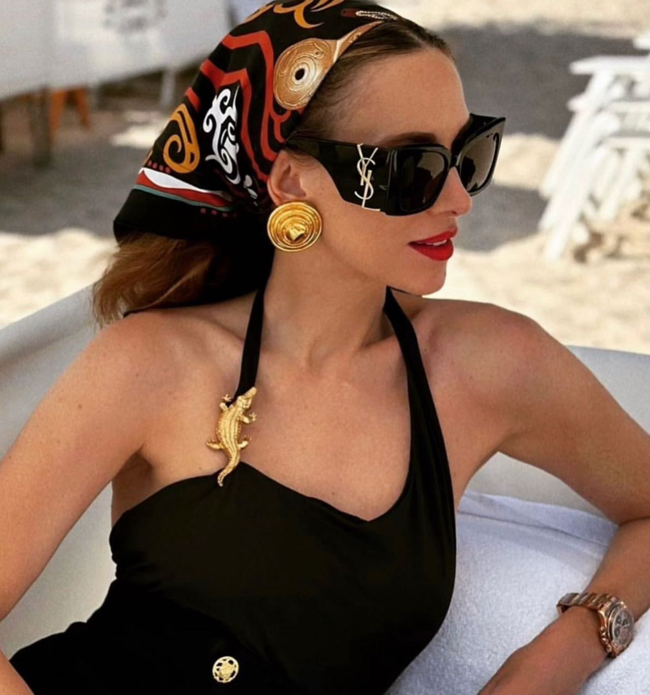 Lunettes de soleil de luxe personnalisées