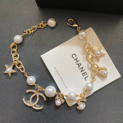 Bracelet pendentif Lucky 5 étoiles
