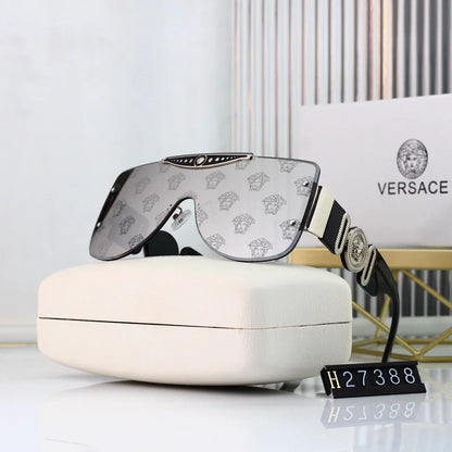 Lunettes de soleil sans monture à verres haute définition populaires en 7 coloris 27388