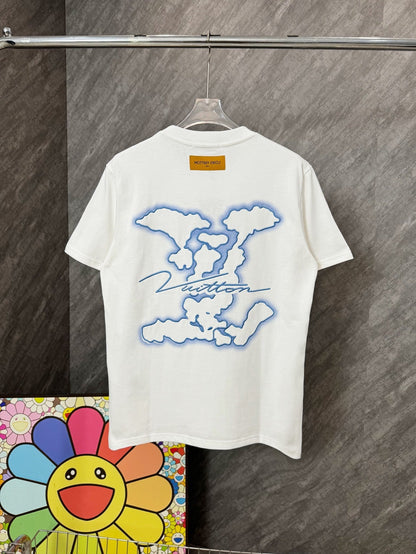 T-shirt imprimé style simple et polyvalent