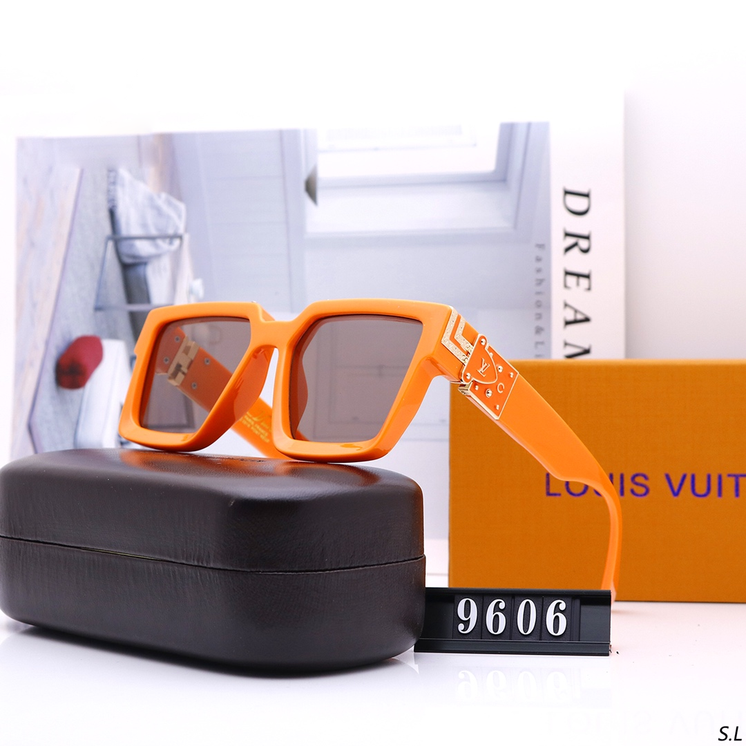 Lunettes de soleil tendance 8 couleurs 9606
