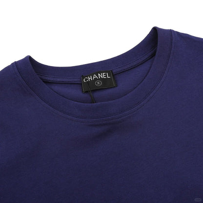 T-shirt rose à manches courtes avec logo imprimé