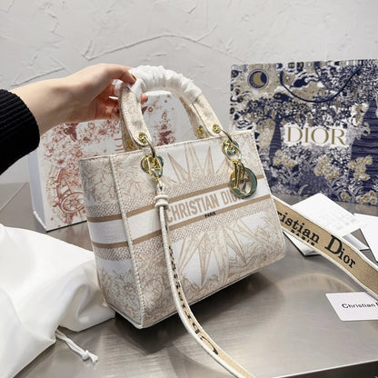 Lady D-Lite Embroidered Bag