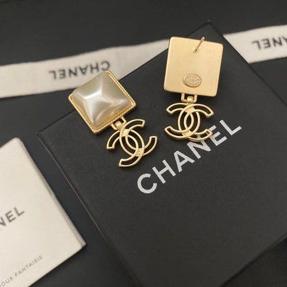 Pendientes de perlas vintage