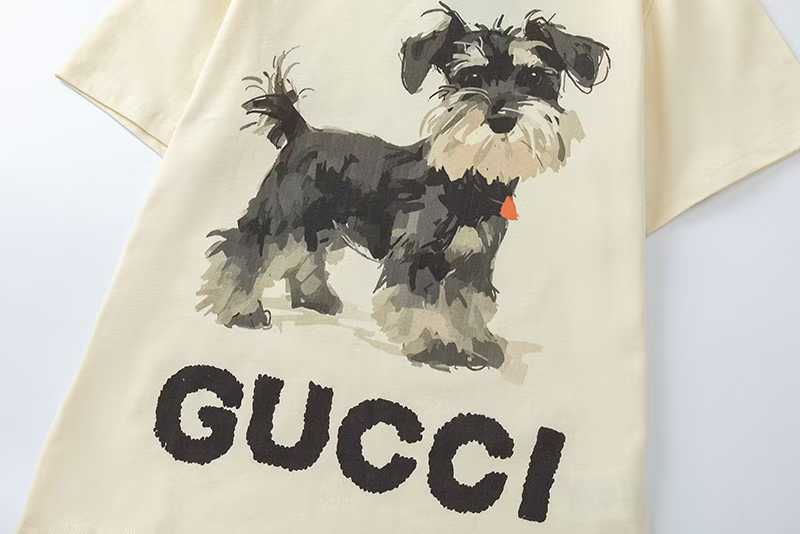 Nouveau t-shirt de dessin animé Schnauzer