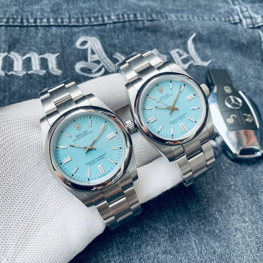 Men’s Stainless Steel Automatic Mechanical Watch – Colorful Dial Collection, Classic Luxury Style