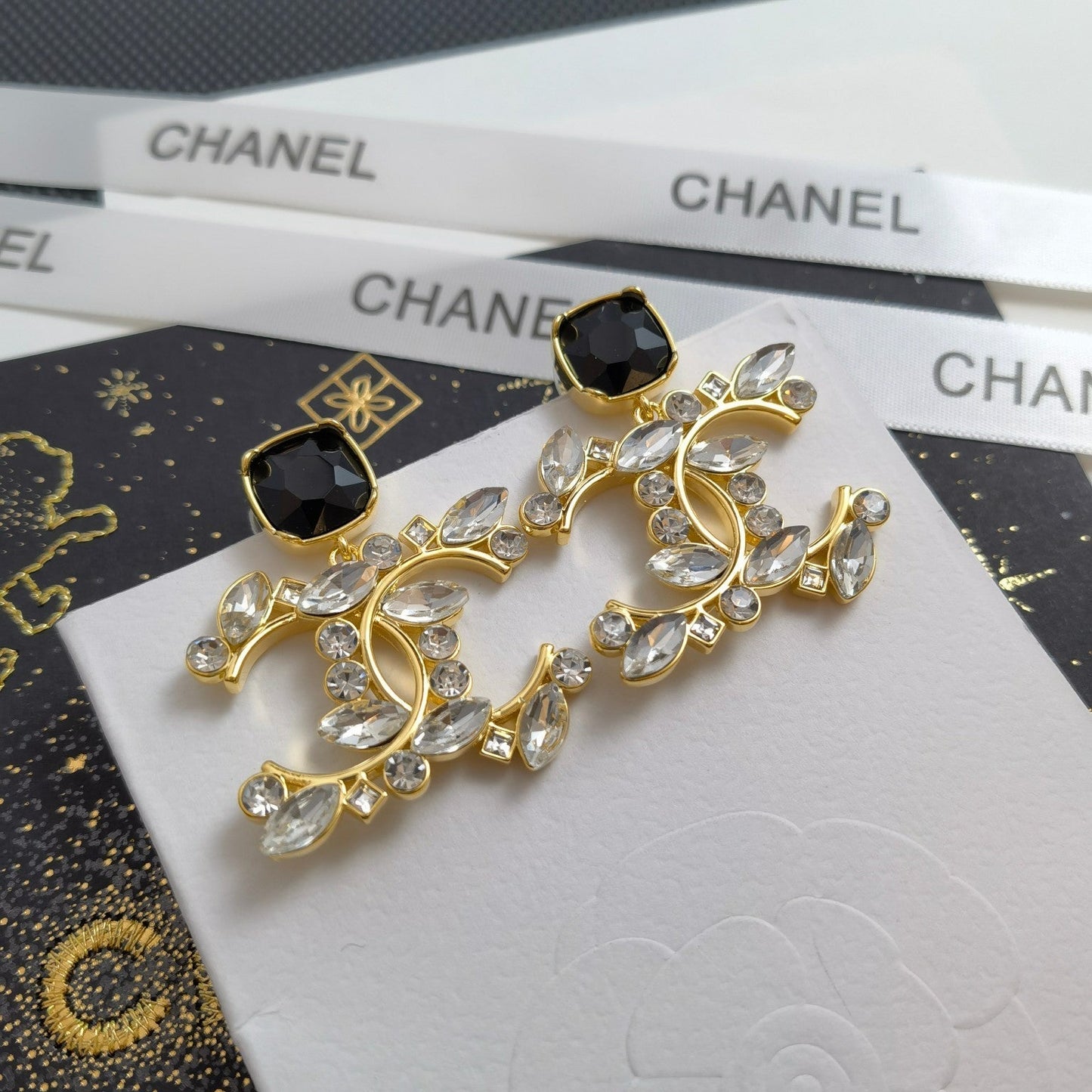 Boucles d'oreilles Diamant Goutte d'eau