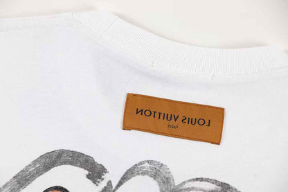 T-shirt à imprimé artistique