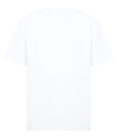 T-shirt ras du cou imprimé rectangulaire de la marque