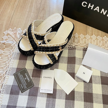 Sandalias de tacón de plataforma