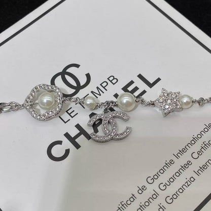 Pulsera Camelia Perla Zircón Brillante