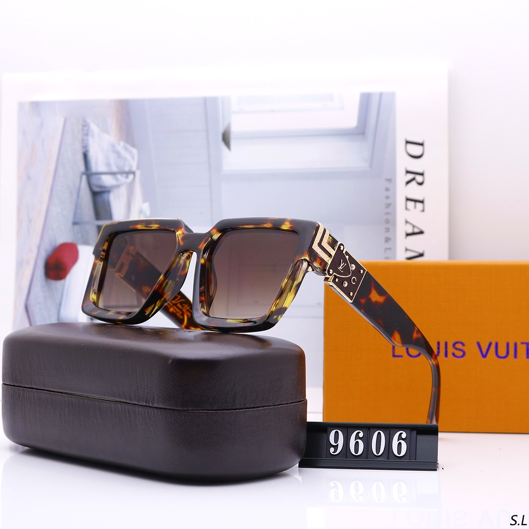 Lunettes de soleil tendance 8 couleurs 9606