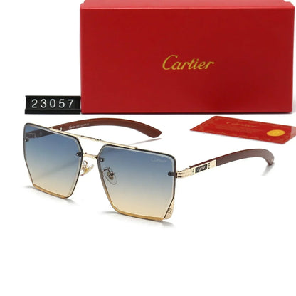 Lunettes de soleil rétro en métal