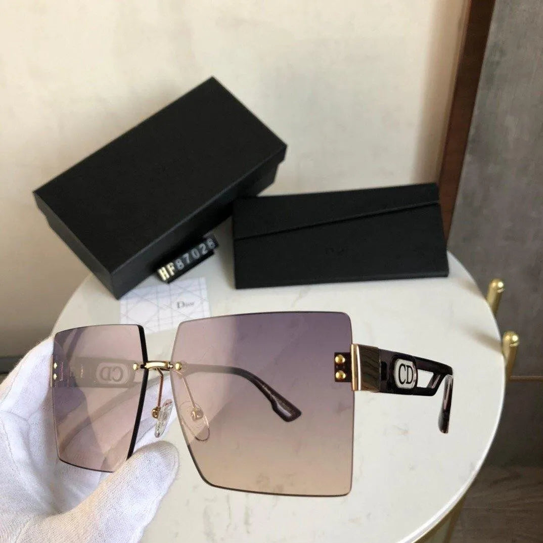 Lunettes de soleil D87028 de mode 4 couleurs