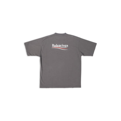 T-SHIRT HOMME CAMPAGNE POLITIQUE COUPE LARGE