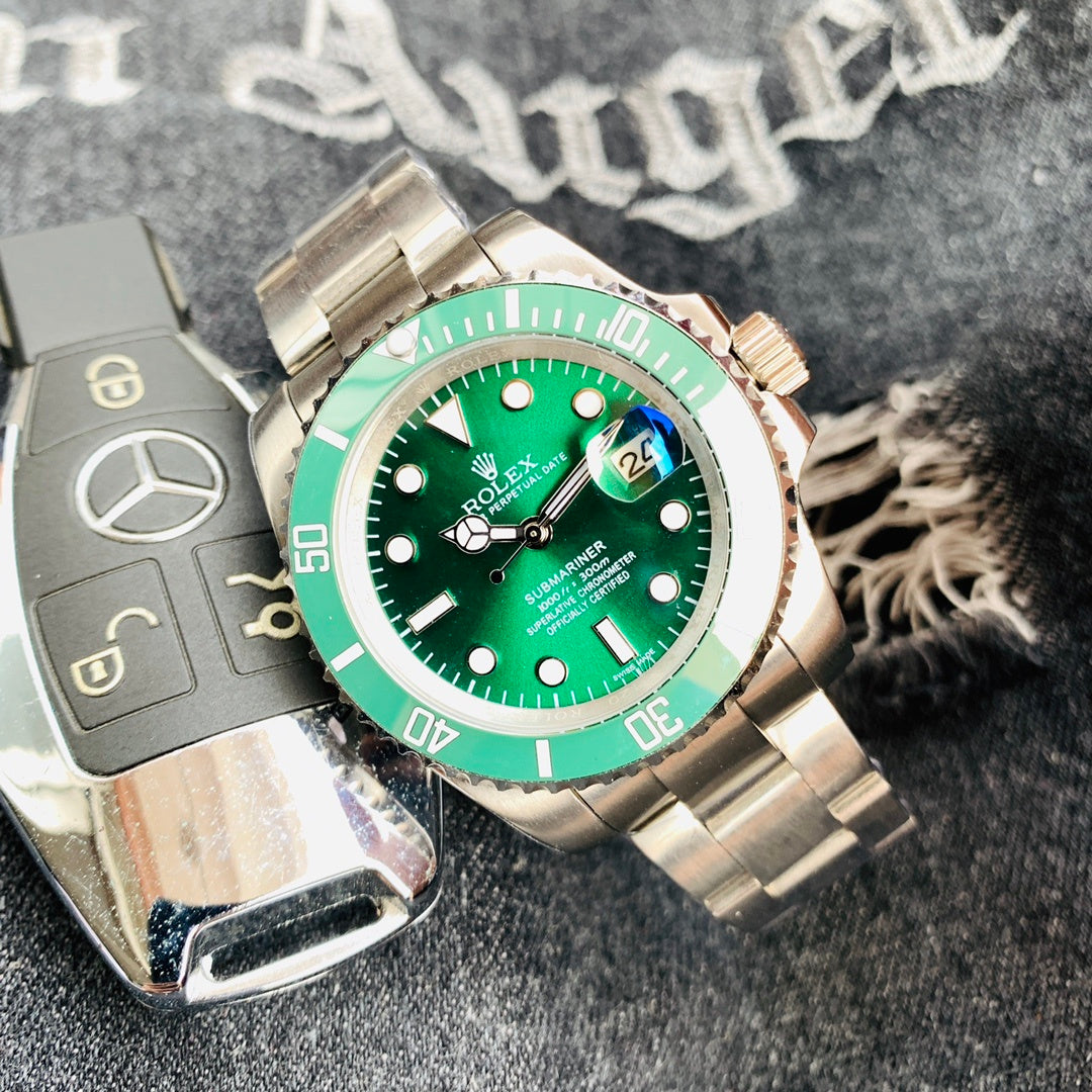 Premium Stainless Steel Mechanical Watch 3 Color Options Classic Sport Luxury Style