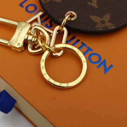 Porte-clés pendentif en cuir de basketball