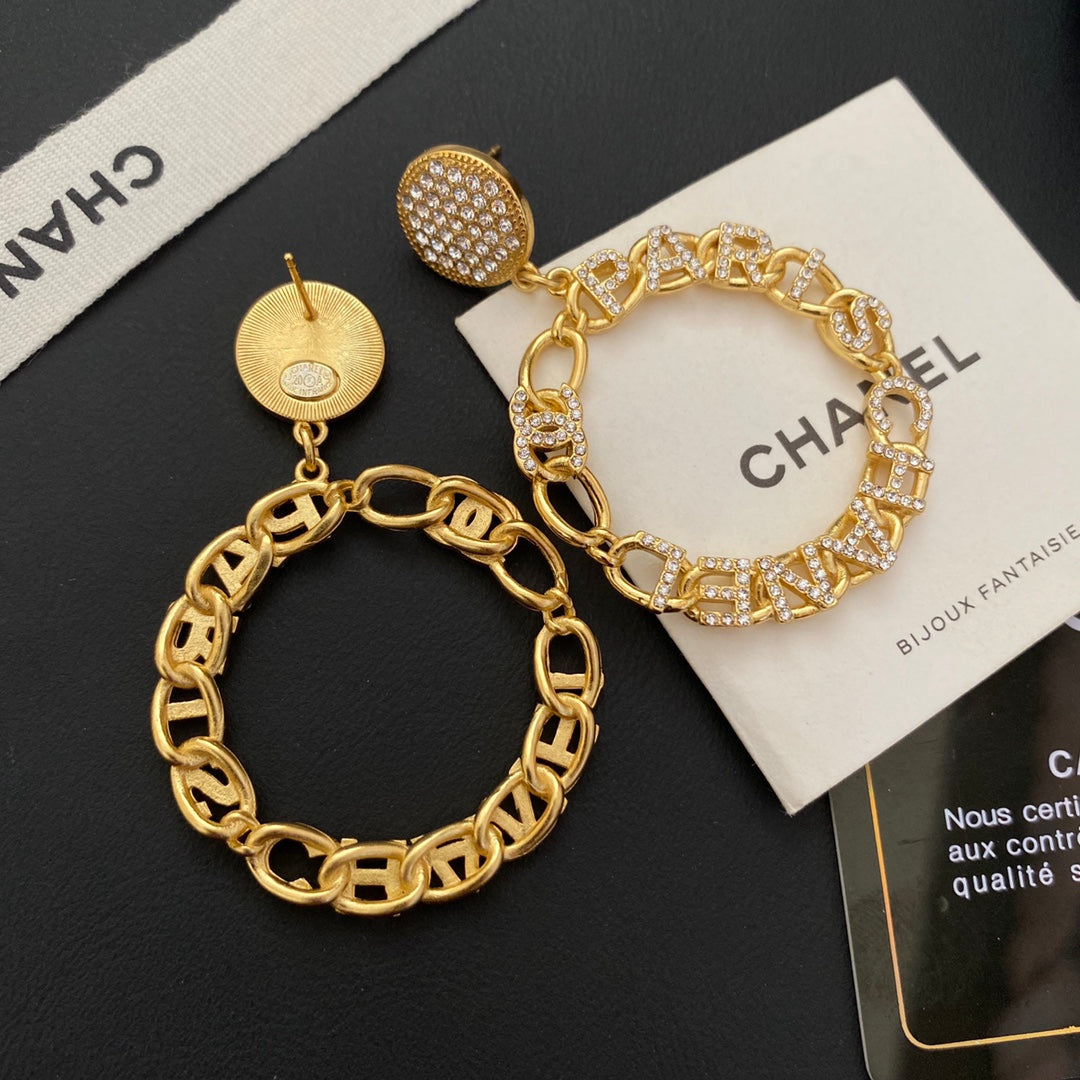 Boucles d'oreilles créoles gravées