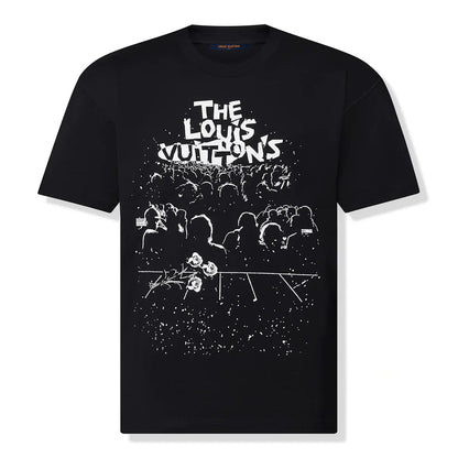T-SHIRT de concert noir imprimé