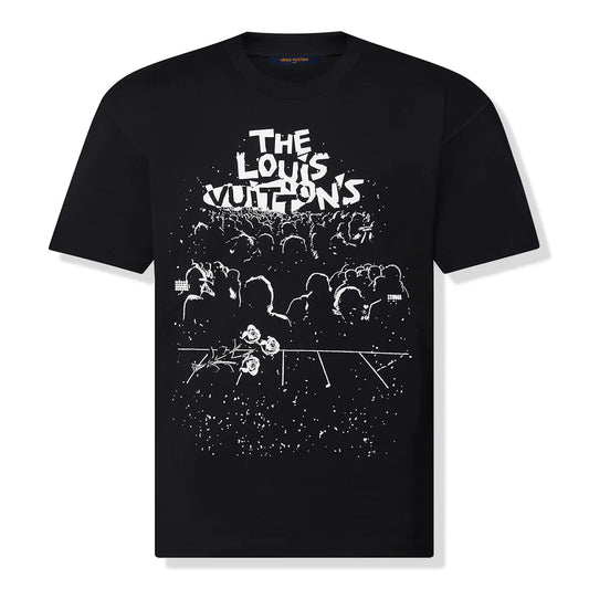 T-SHIRT de concert noir imprimé