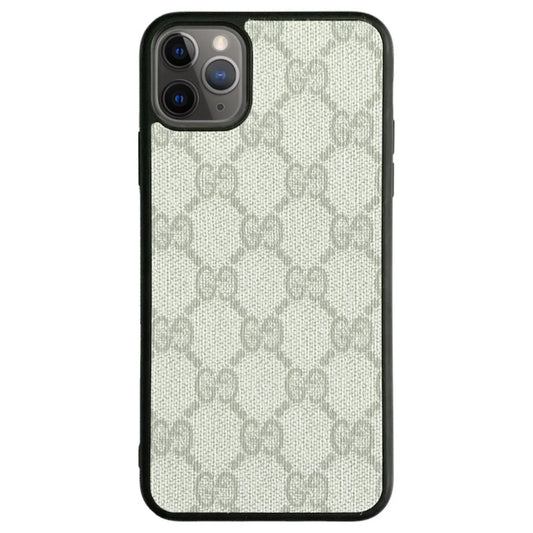 ÉTUI DE TÉLÉPHONE EN CUIR BLANC
