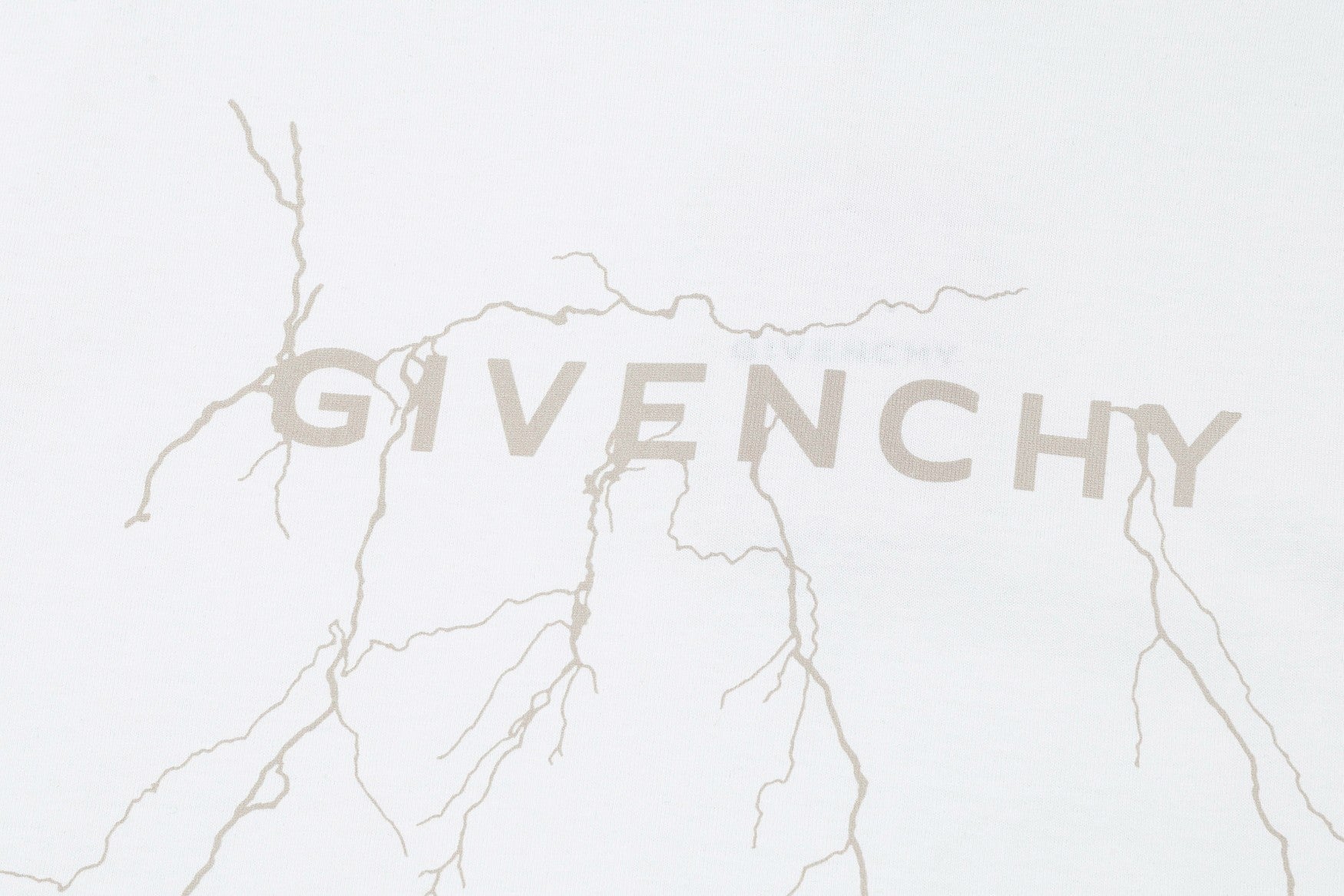 Lightning printed t-shirt