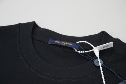 T-shirt à impression lettre simple