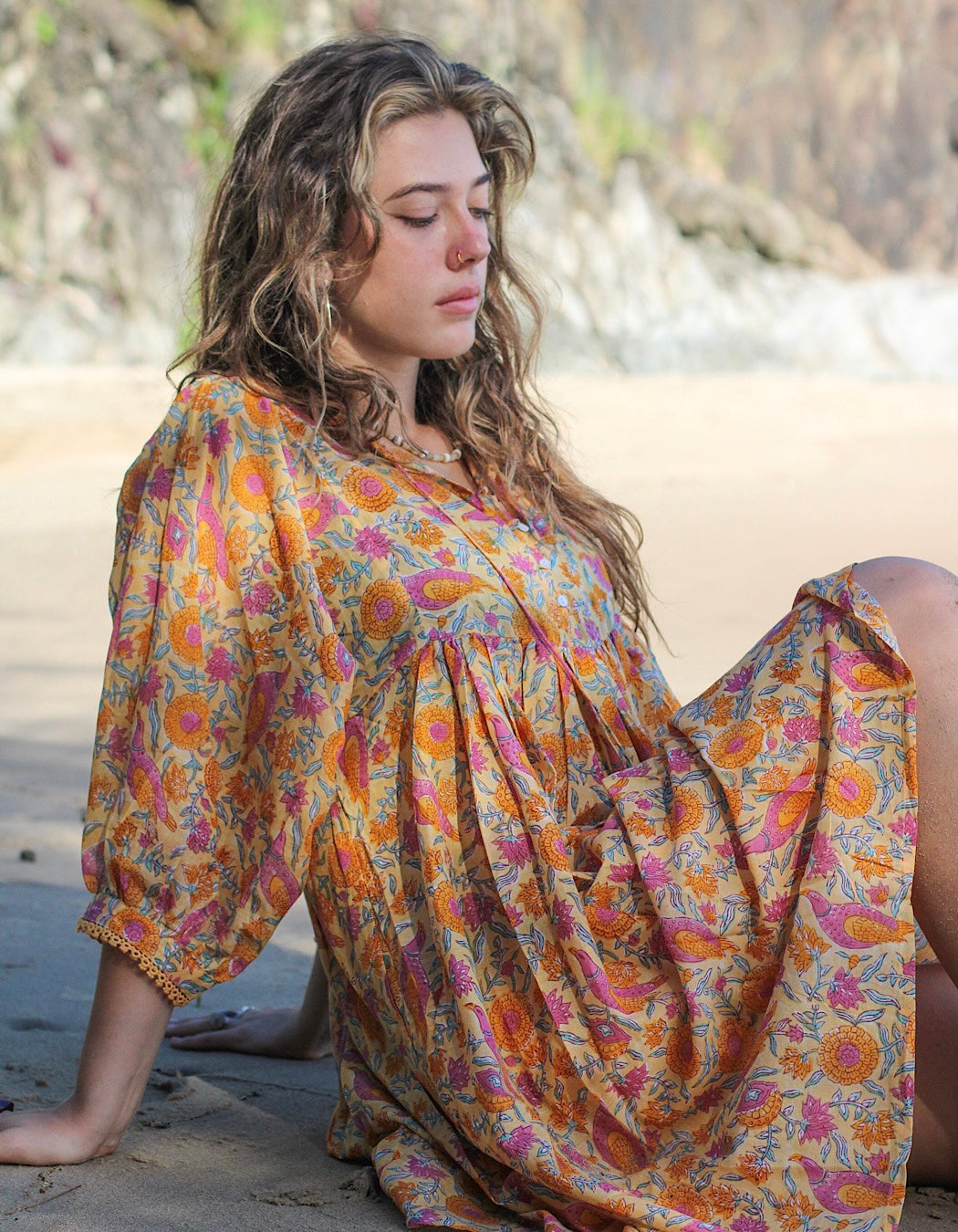 Robe Courte Hawa Golden Soma